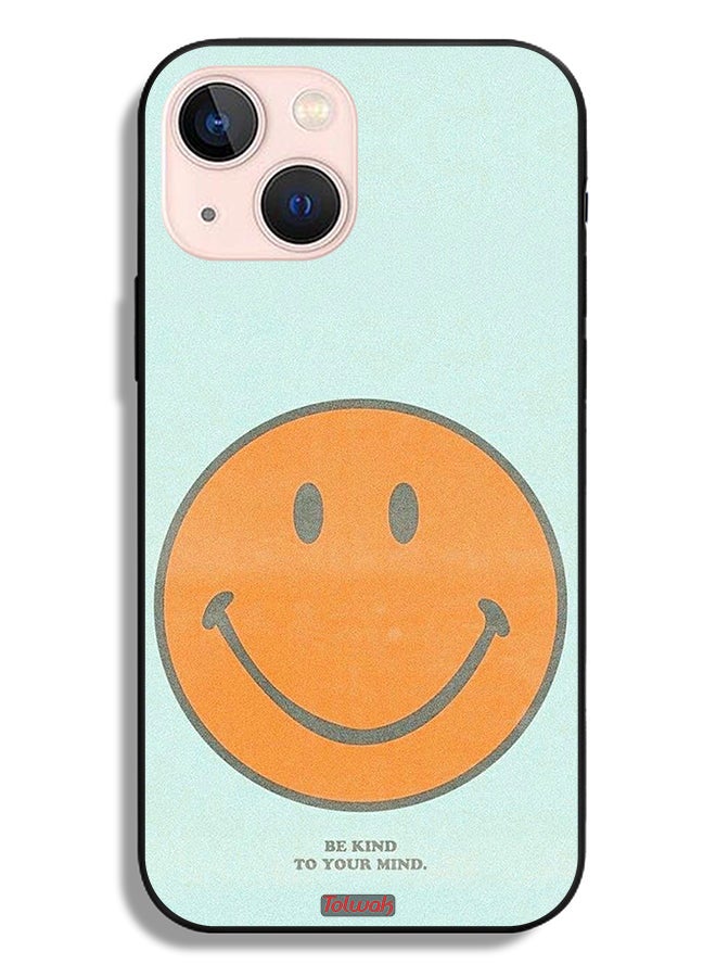 Tolwak Apple iPhone 13 mini Protective Case Be Kind To Your Mind - Image 2