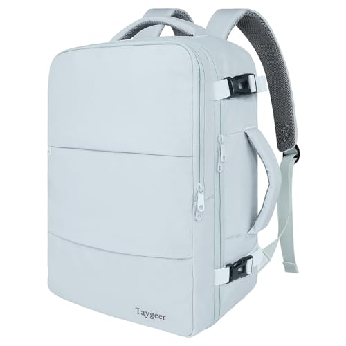 Taygeer Carry On Backpack 40l Travel Backpack for Women Airline Approved Cute Underseat Personal Item Travel Bag With Shoe Compartment Casual Daypack Gifts for Friend Hiking Outdoor WeekendBlue - Image 1