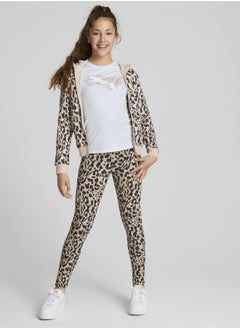 PUMA Alpha Printed Full-Zip Girls Longsleeve Hoodie  - Image 2