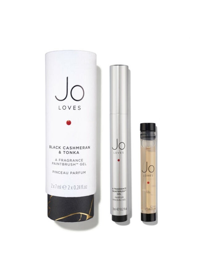 Jo Loves Black Cashmeran & Tonka Fragrance Paintbrush™ 14ml - Image 3
