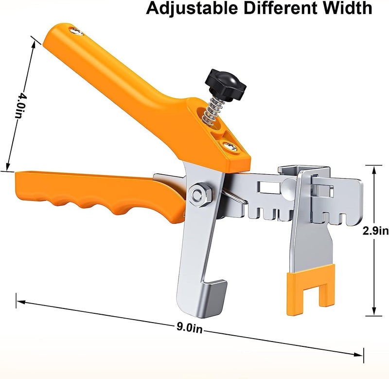 XSteez Tile Levelling Plier Floor Tile Locator Leveling Wedges Hand Tool for Tile Leveling Floor Plier Tiling Installation - Image 5