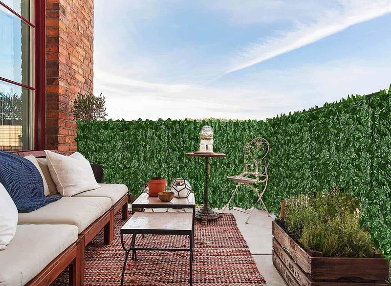 DearHouse Artificial Ivy Privacy Fence -197x39.4inch Artificial Hedges Fence and Faux Ivy Leaf Fence Decoration for Outdoor Indoor Garden Decor - Image 3