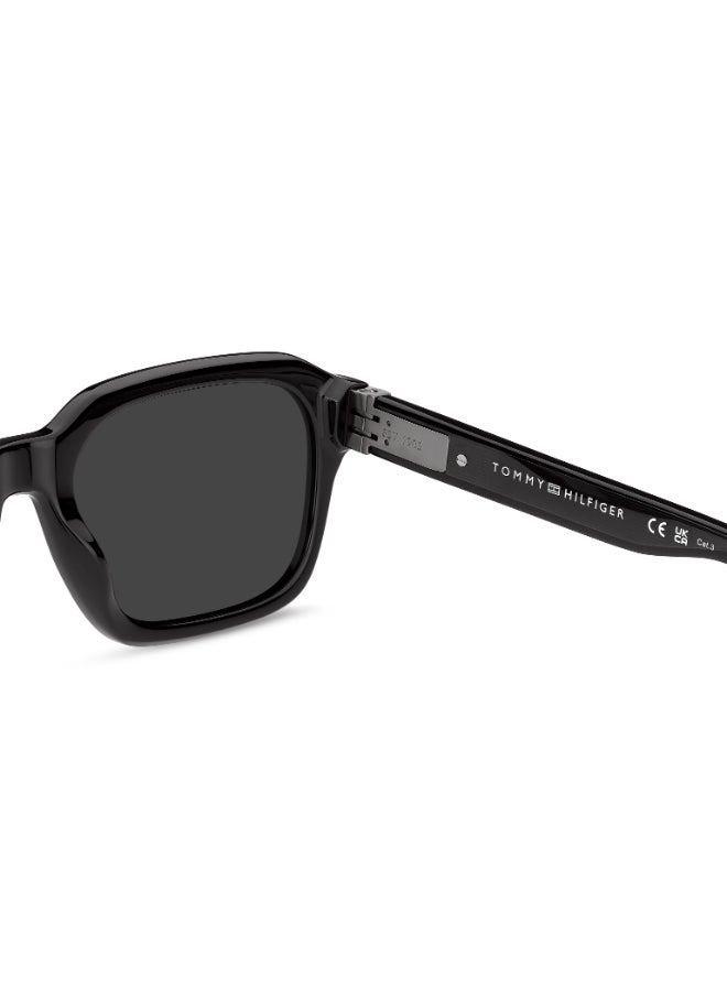 TOMMY HILFIGER TH 2310/S Sunglasses Black Square - Image 5