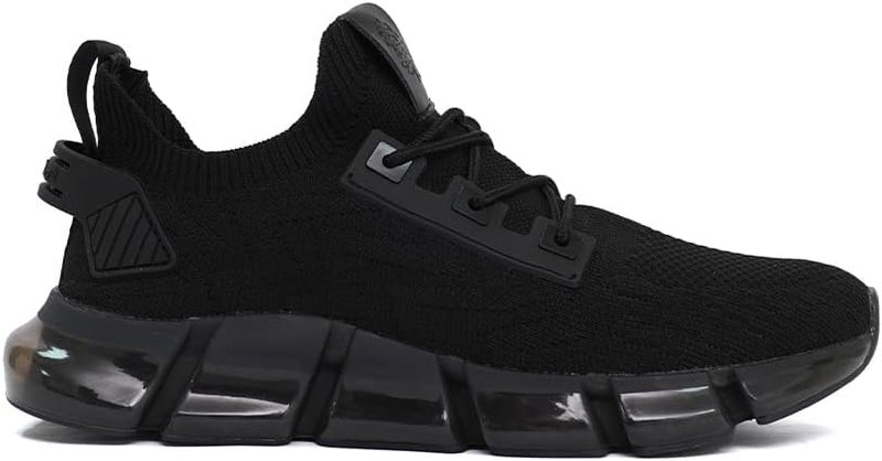 CEDRO حذاء سدار الأسود للرجال للأنشطة الخارجية مع إغلاق بخيوط - Image 1