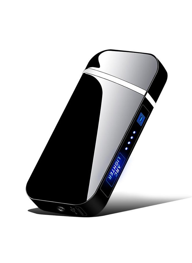 BiuTFon 2025 NEW Dual Arc Plasma Lighter Windproof USB Rechargeable Flameless Lighter with Touch Sensing Function, Rechargeable Electric Slim Lighter No Fuel for Adventure, Camping, Hiking, Traveling, etc  - Image 1