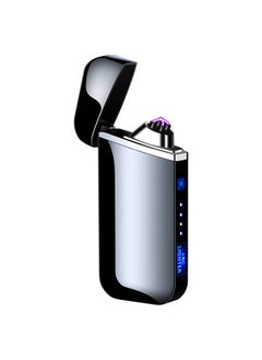 BiuTFon 2025 NEW Dual Arc Plasma Lighter Windproof USB Rechargeable Flameless Lighter with Touch Sensing Function, Rechargeable Electric Slim Lighter No Fuel for Adventure, Camping, Hiking, Traveling, etc  - Image 1