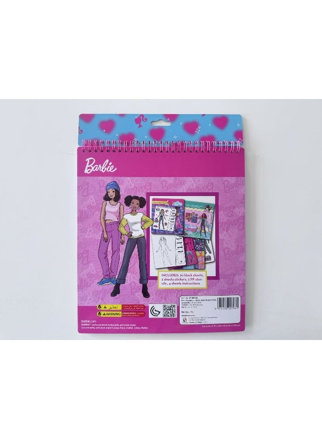 Barbie دفتر رسم تصميم أزياء باربي - Image 2
