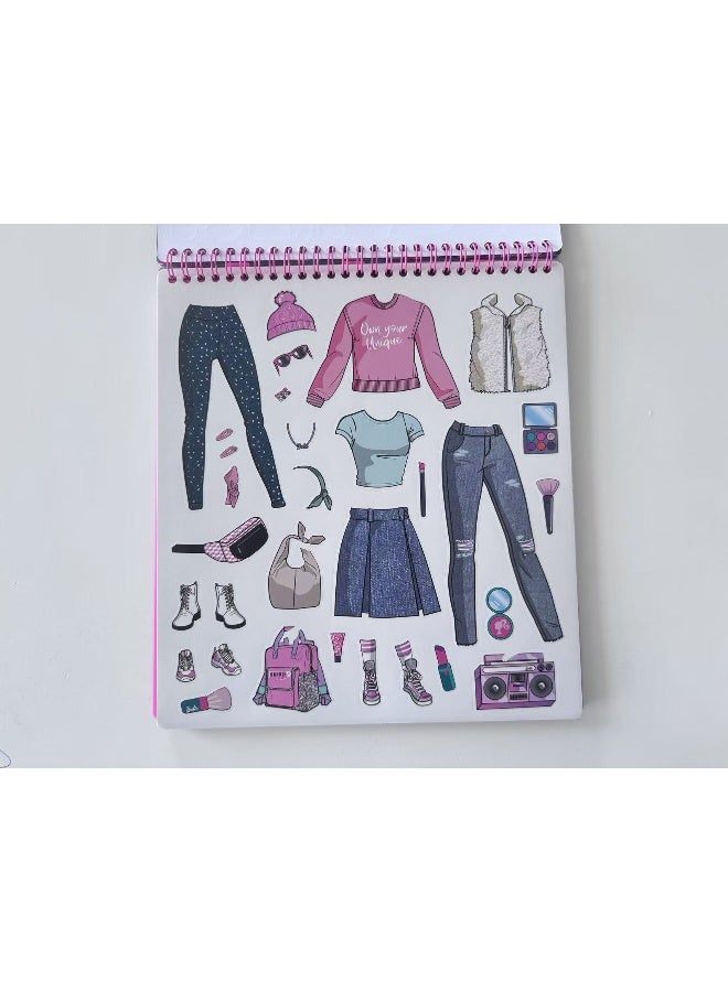 Barbie دفتر رسم تصميم أزياء باربي - Image 3