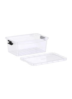 13L Clear Plastic Storage Box with Lockable Lid - pzsku/ZCFF834DFA536B21F2738Z/45/_/1725440878/f489a2fa-151b-43b7-9362-fc0ce4abf2b8