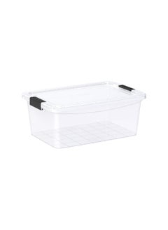 13L Clear Plastic Storage Box with Lockable Lid - pzsku/ZCFF834DFA536B21F2738Z/45/_/1725441013/13133306-4d63-4097-9342-7a0a40c163ca