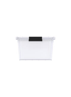 13L Clear Plastic Storage Box with Lockable Lid - pzsku/ZCFF834DFA536B21F2738Z/45/_/1725441016/4a717346-ad99-431e-88d3-eb91deaab0c5