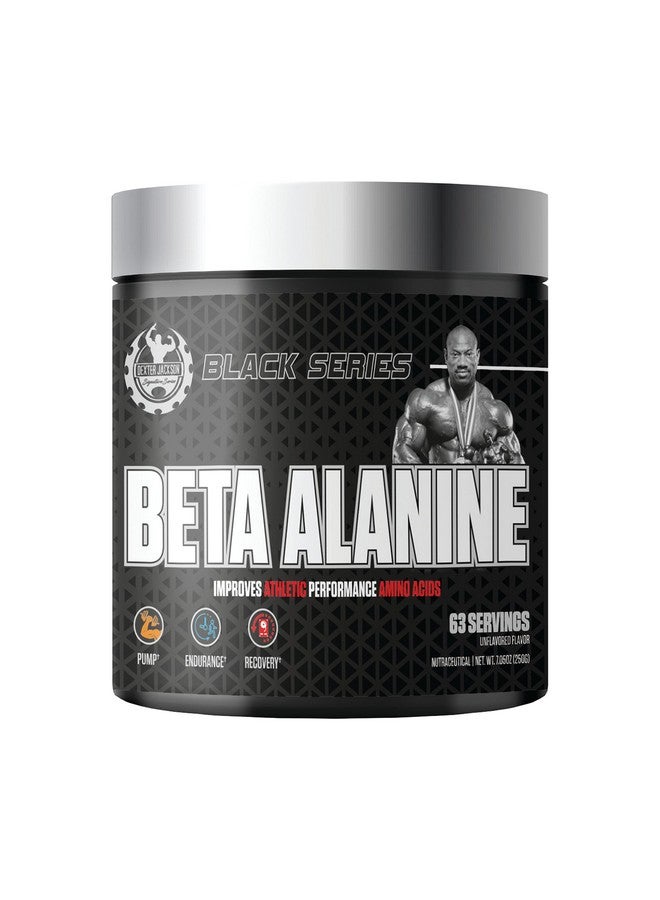 Dexter Jackson Signature Series Black Series Beta Alanine|Enhance Endurance And Performance|63 Servings, 250G - Premium Amino Acid Supplement For Athletes - Powder - Image 1