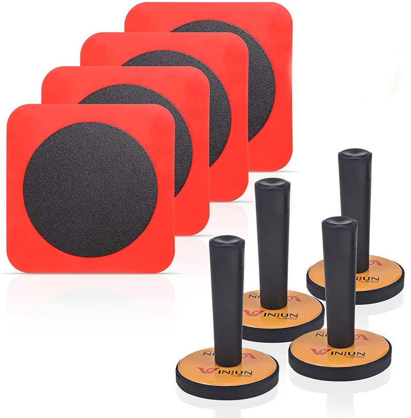 Gomake Vinyl Wrap Magnets Window Tint Magnet Holder 4 PCS Car Vinyl Wrap Gripper Magnet Holder with 4 PCS Adsorptive Patch for Car Wrapping Vinyl Wraps Tool Set, Wallpaper Film Fix Aid Tool