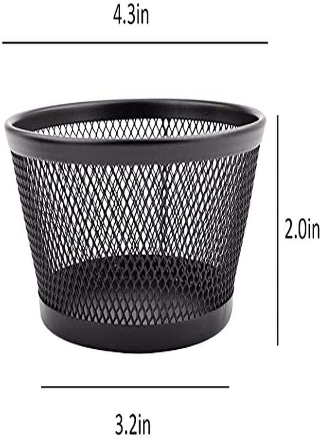 1InTheOffice Mesh Paper Clip Holder for Desk, Paperclip Holder, 2 Pack - Image 5