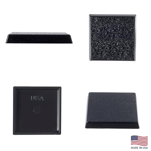 EasyPegs 30mm Textured Plastic Square Bases or 118inch Wargames Table Top Games 110 Count - Image 5