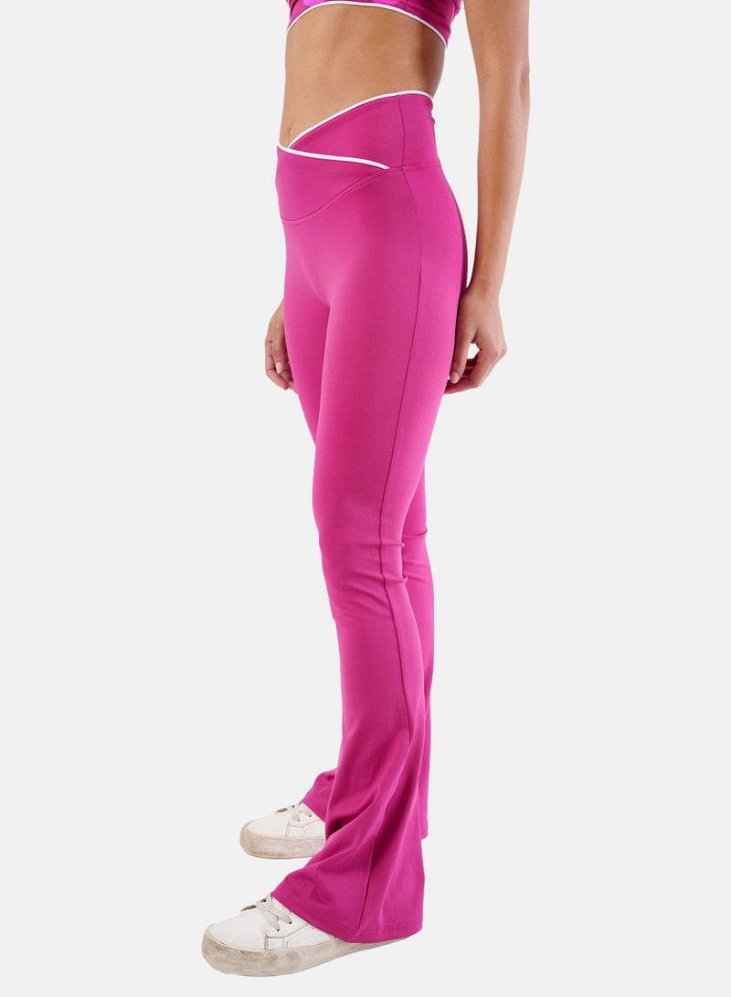 cloud Move Piped Crossover Yoga Pants - Image 2