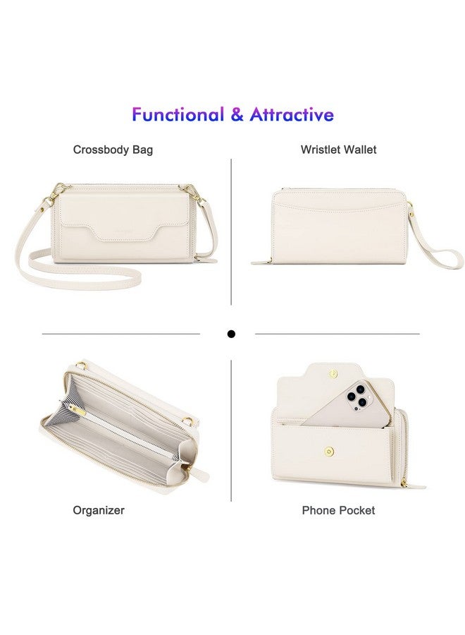 nuoku Women's Crossbody Bag, Starlight, RFID Blocking, Fits Phones up to 6.7in, Handbag for Working Women, Modern Adults, Urban Commuters - Image 2