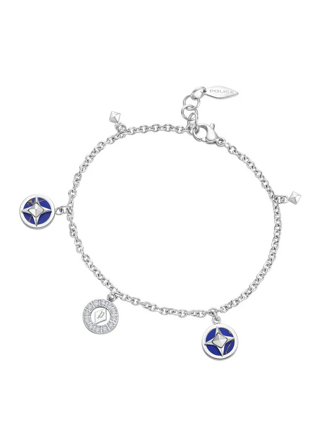 بوليس Lucky Star Bracelet for Women Stainless Steel with LapisPEJLB0002003