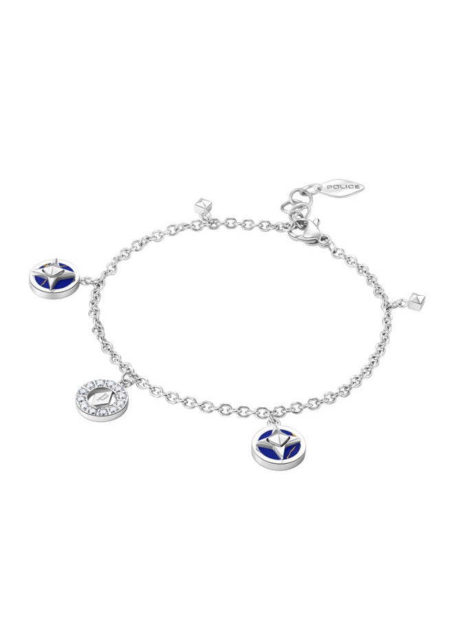 POLICE - Lucky Star Bracelet for Women Stainless Steel with LapisPEJLB0002003 - Image 1