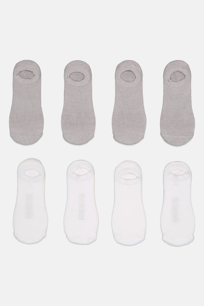Ben Sherman Men 8 Pairs Brand Logo No Show Cut Socks, Multicolor  - Image 4