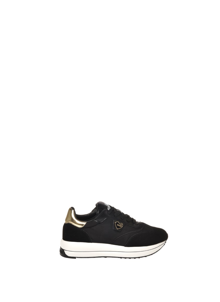 Love Moschino Lace Up Low Top Sneakers  - Image 1