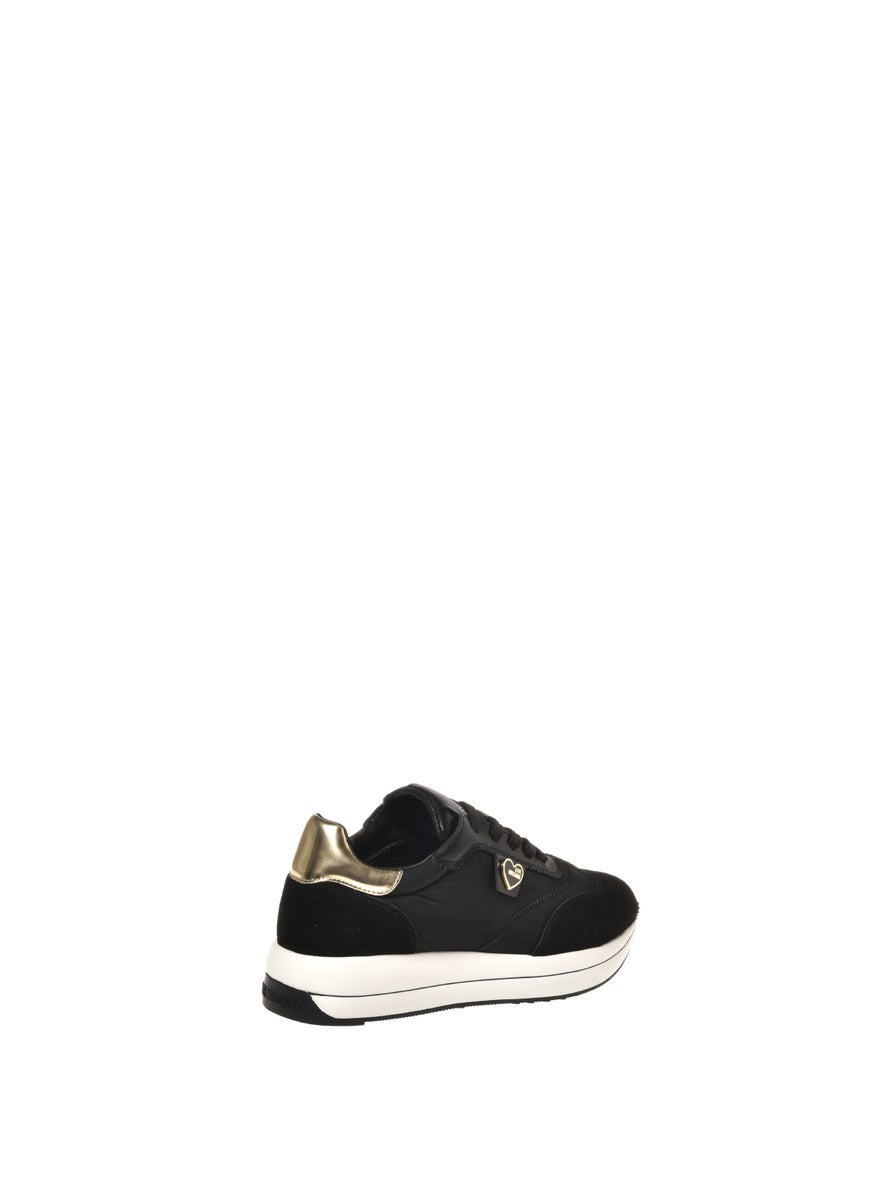 Love Moschino Lace Up Low Top Sneakers  - Image 3