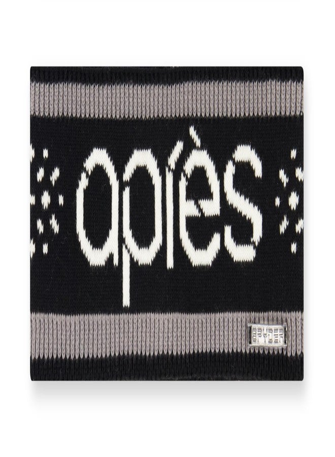 سبايدر طوق رأس نسائي من Spyder بتصميم Intarsia Apres Ski، أسود، مقاس واحد - Image 1