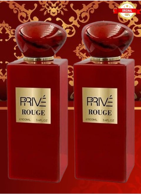 2 Pieces Prive Rouge Perfume 100ml EDP