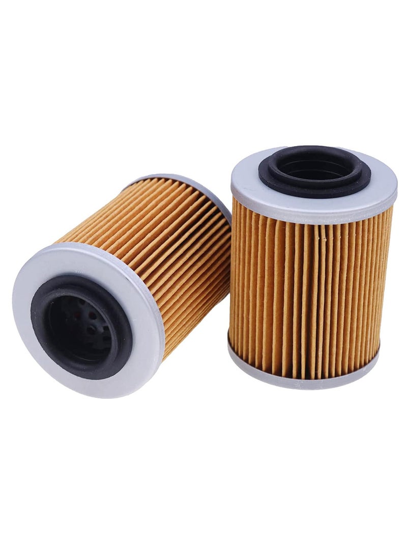 JZGRDN 2PK Oil Filter 21040111601 Compatible with ODES,Cartridge,V Twin,UTV,ATV,800,1000,Dominator,D4,X2,X4 - Image 1