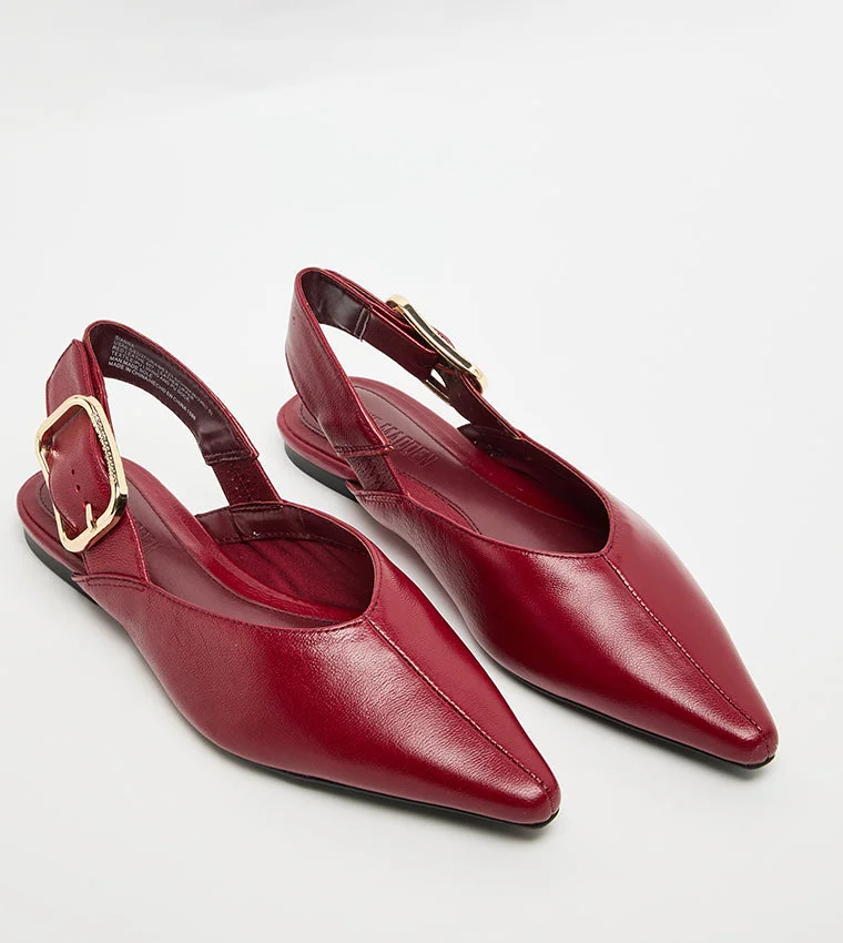 STEVE MADDEN  Sianna Textured Slingback Flats for Women | Best Price UAE