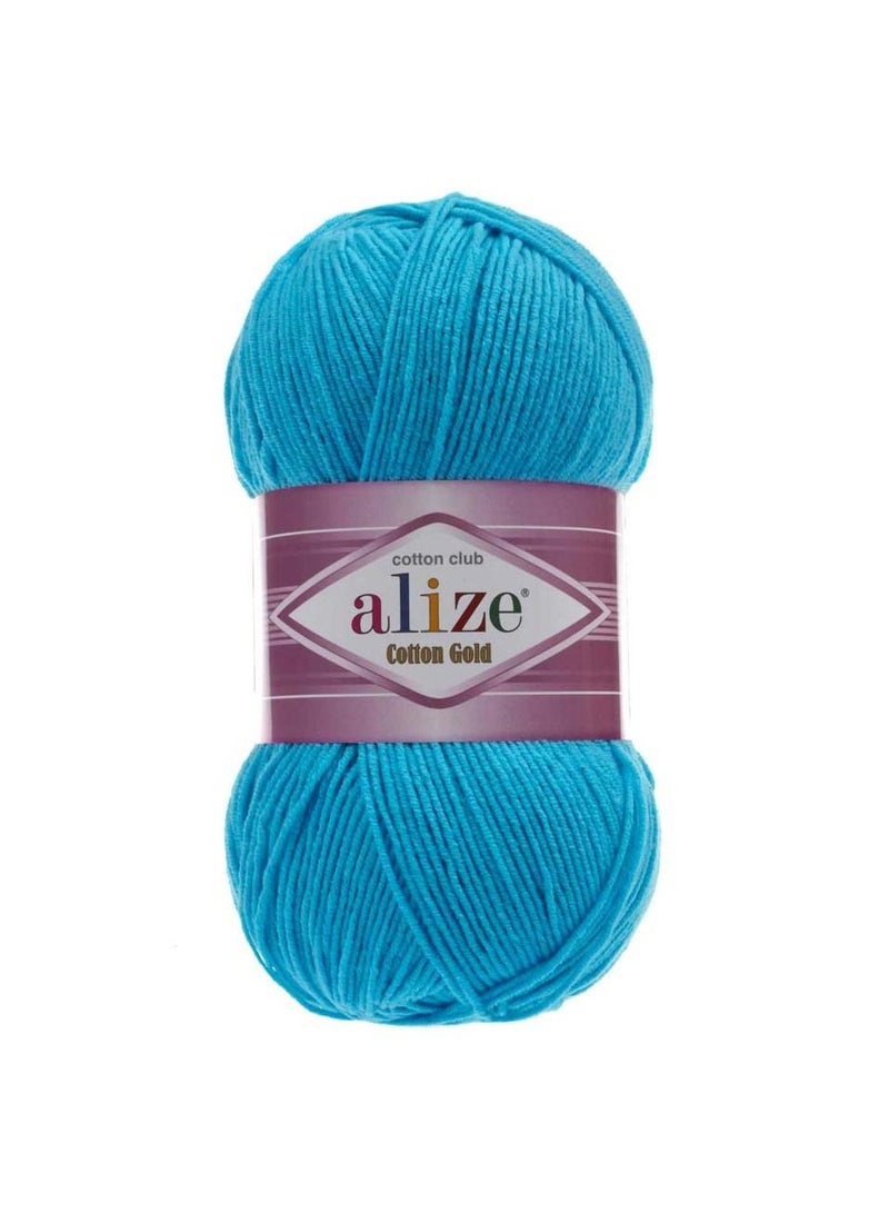 ALIZE Cotton Gold Yarn 16 Ocean 100g