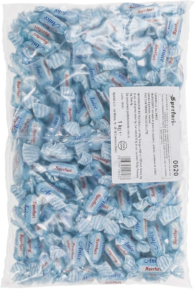 Sperlari Anise Hard Boiled Candy - 2.2 Lb (1000g) - Gluten Free, No Artificial Colors - Image 4