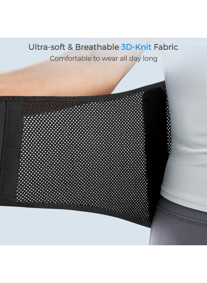 （X-Large/Waist: 47.2～53.9 Inch）Back Braces for Lower Back Pain Relief with Pulley System,Lumbar Support Belt for Men & Women with Lumbar Pad, Ergonomic Design and Soft Breathable 3D Knit Material,for Herniated Disc,Sciatica - Image 5