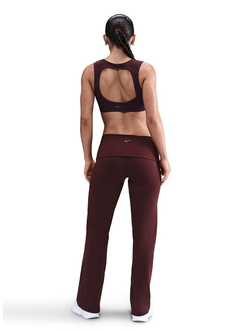 Nike Dri-Fit One High-Rise Foldover Sweatpant - Image 2