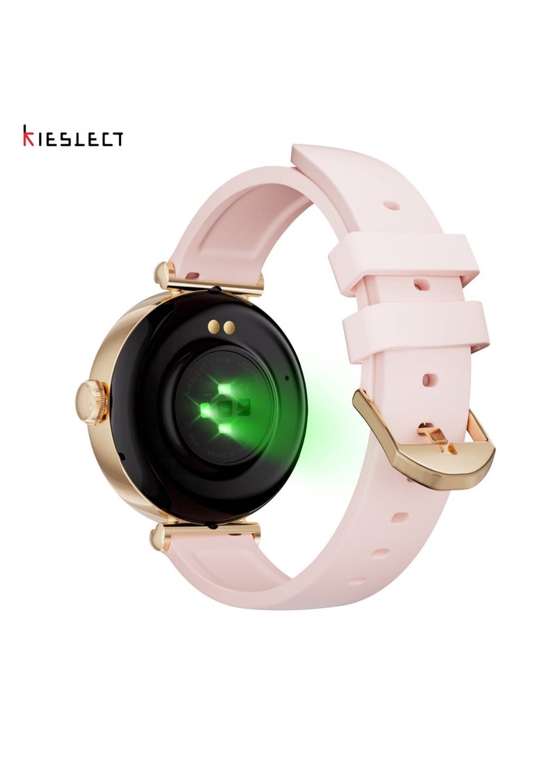 كيسلكت ساعة Kieslect pura الذكية اللون ذهبي مقاومة للماء IP68 بطارية 250 مللي امبير الساعة في قمة الروعة والجمال - Image 2