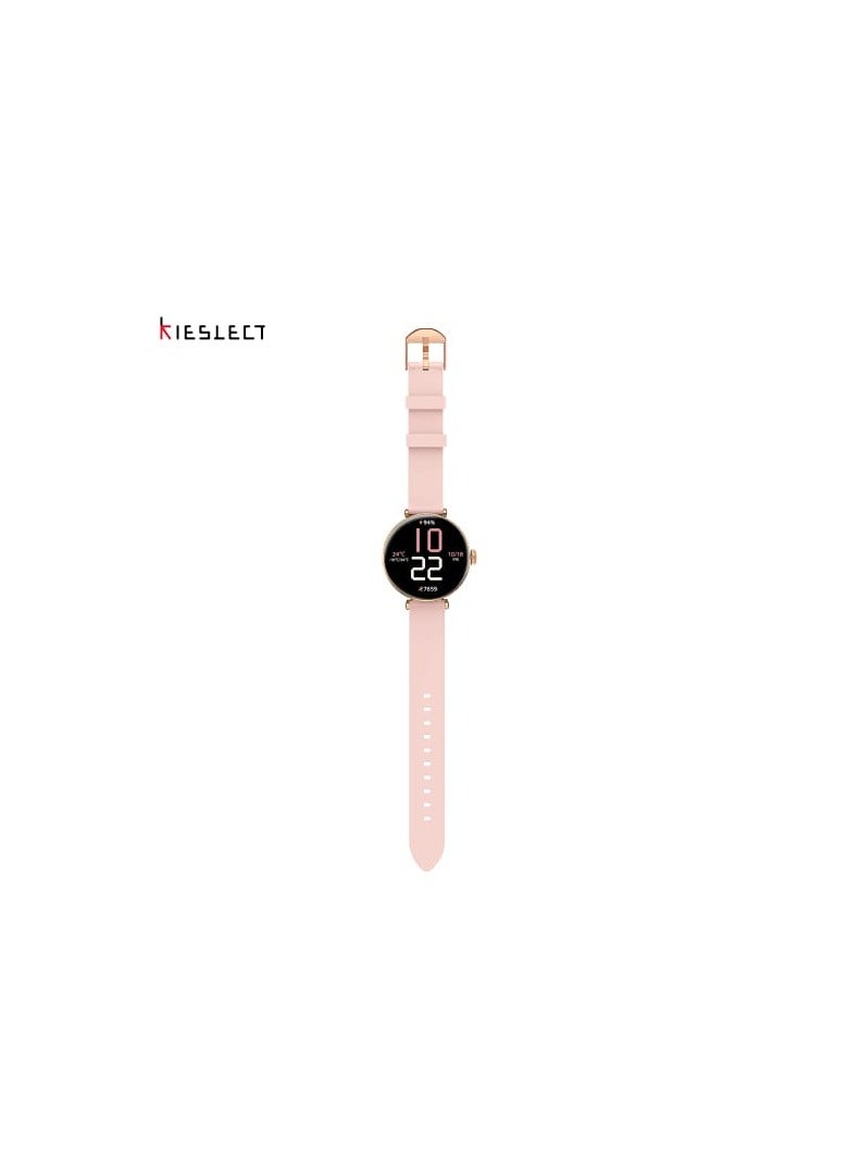 كيسلكت ساعة Kieslect pura الذكية اللون ذهبي مقاومة للماء IP68 بطارية 250 مللي امبير الساعة في قمة الروعة والجمال - Image 3