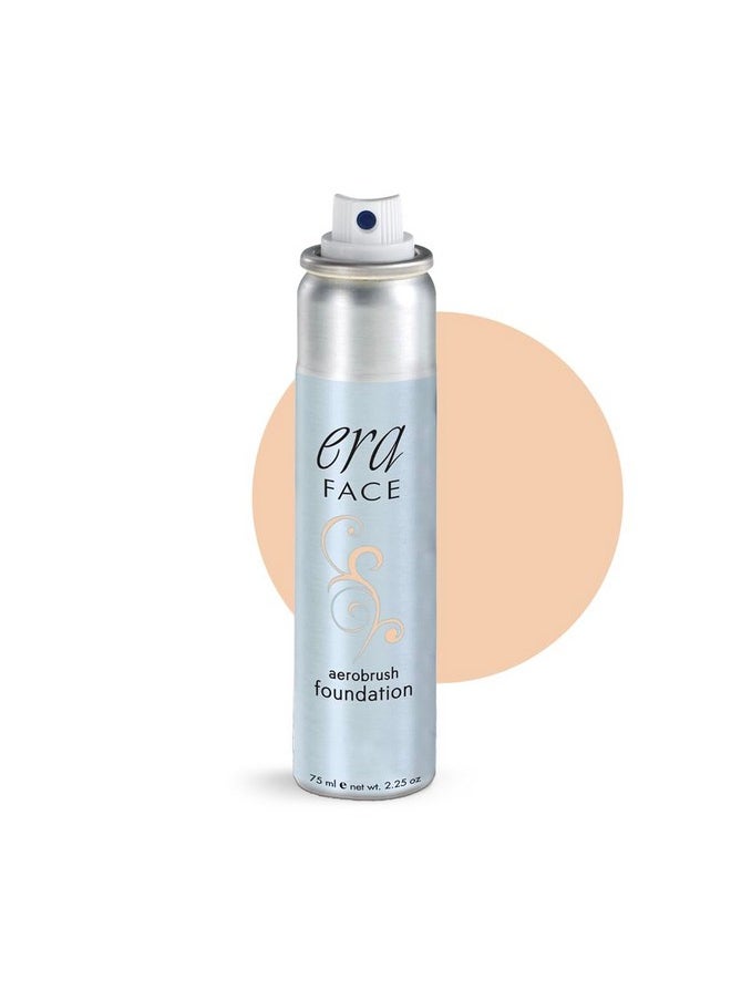 ERA Beauty - ERA Face spray makeup (R4 Champagne, 2.25 oz) - airbrush foundation, everyday, buildable, professional spray on cosmetics by Era Beauty - Image 1