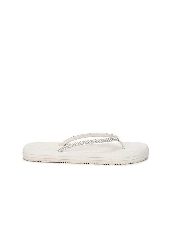 تشيبس CHUPPS Solis Women Self Design PU Thong Flip-Flops