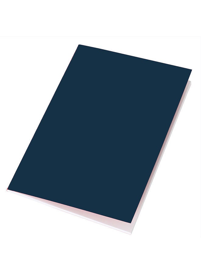 NIBEMINENT A5 Kraft Cover Paper Travelers Notebook Blue - Image 1