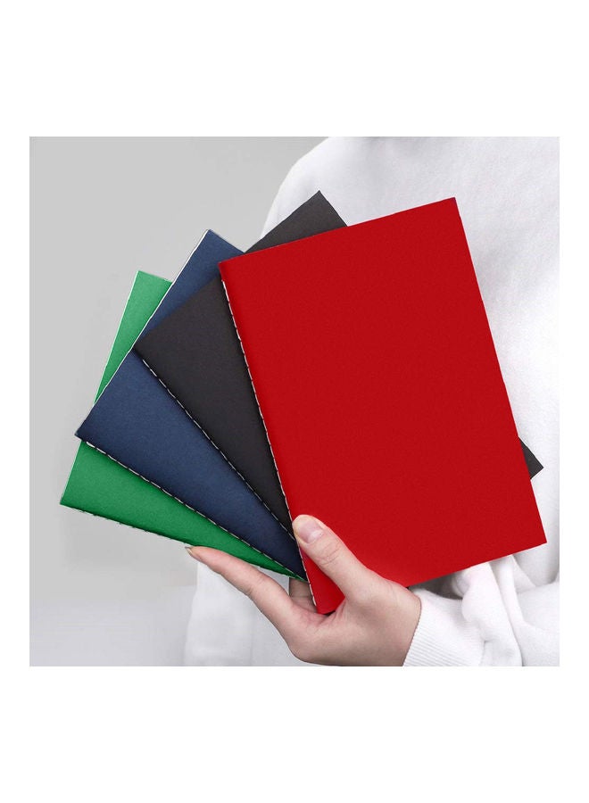 NIBEMINENT A5 Kraft Cover Paper Travelers Notebook Blue - Image 5