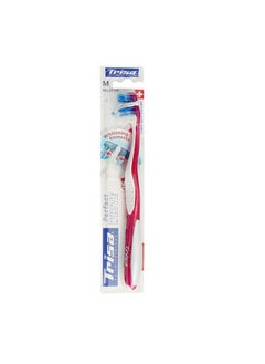 TRISA Perfect White Medium Toothbrush (Assorted Color)  - Image 4