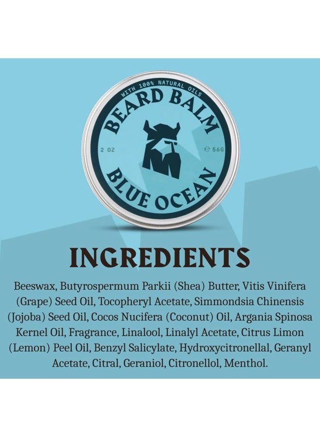 Striking Viking Beard Balm - Blue Ocean - 2 oz - Pack of 1 - Image 5