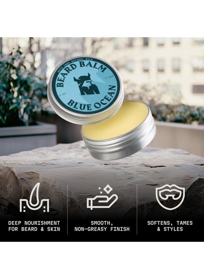 Striking Viking Beard Balm - Blue Ocean - 2 oz - Pack of 1 - Image 2