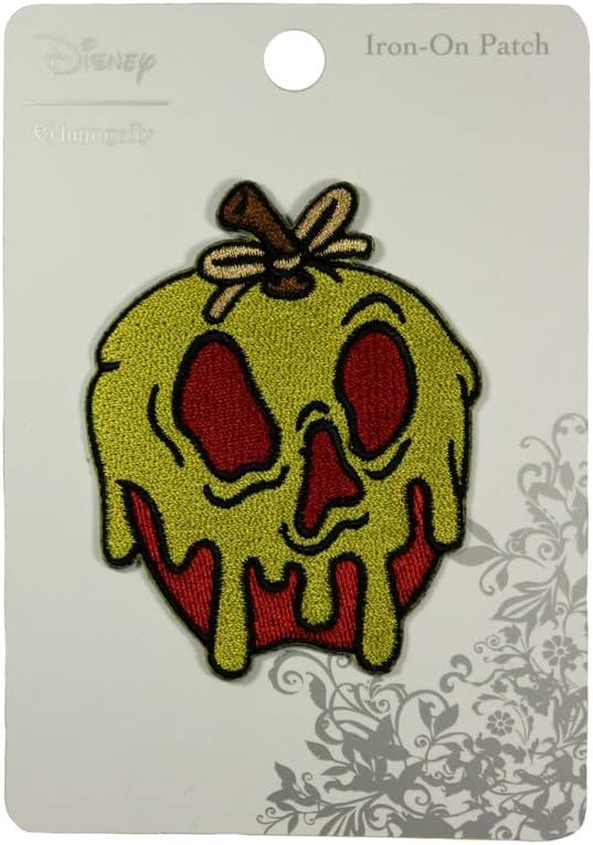 Loungefly Disney Poison Apple Patch Snow White Seven Dwarfs Evil Queen Iron On Applique - Image 3