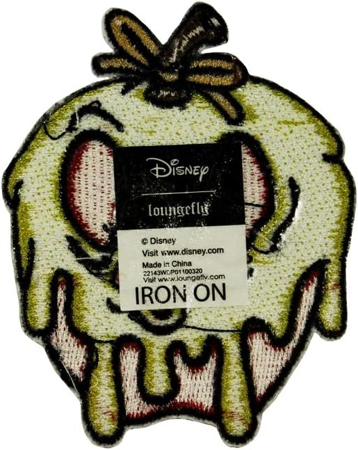 Loungefly Disney Poison Apple Patch Snow White Seven Dwarfs Evil Queen Iron On Applique - Image 2