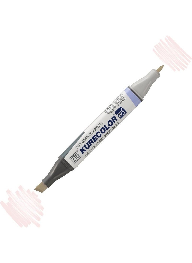 Zig Kurecolor KC3000 Twin S Marker Pen 200-201 Pink Haze  - Image 1