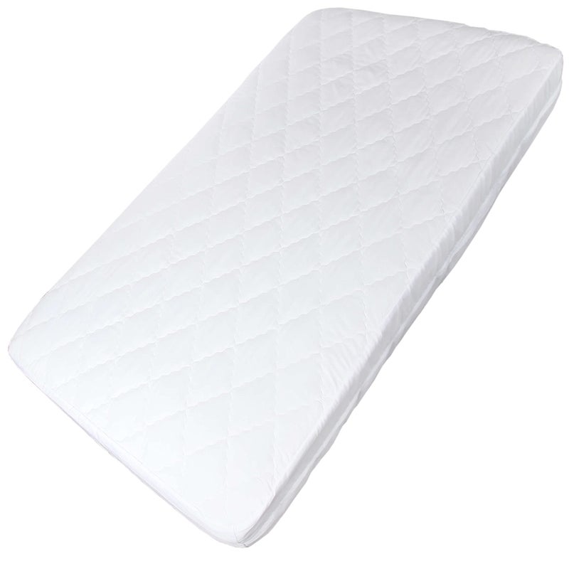 Jambini Zipper Crib Mattress Protector - Fully Encased & Waterproof Cover - Image 5