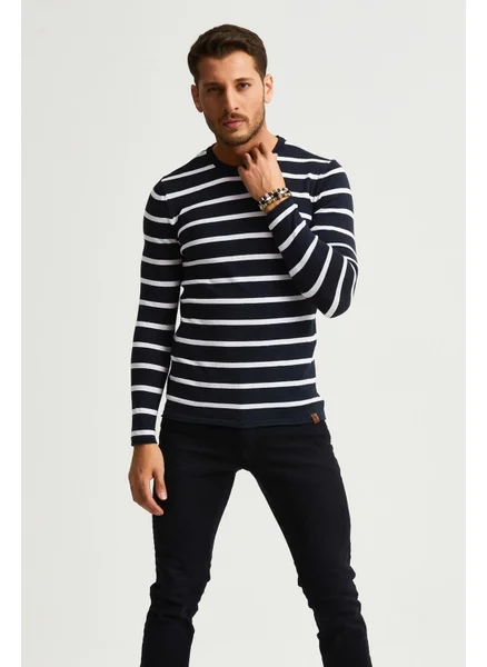 Alexander Gardi Striped Sweater (E22-5710)