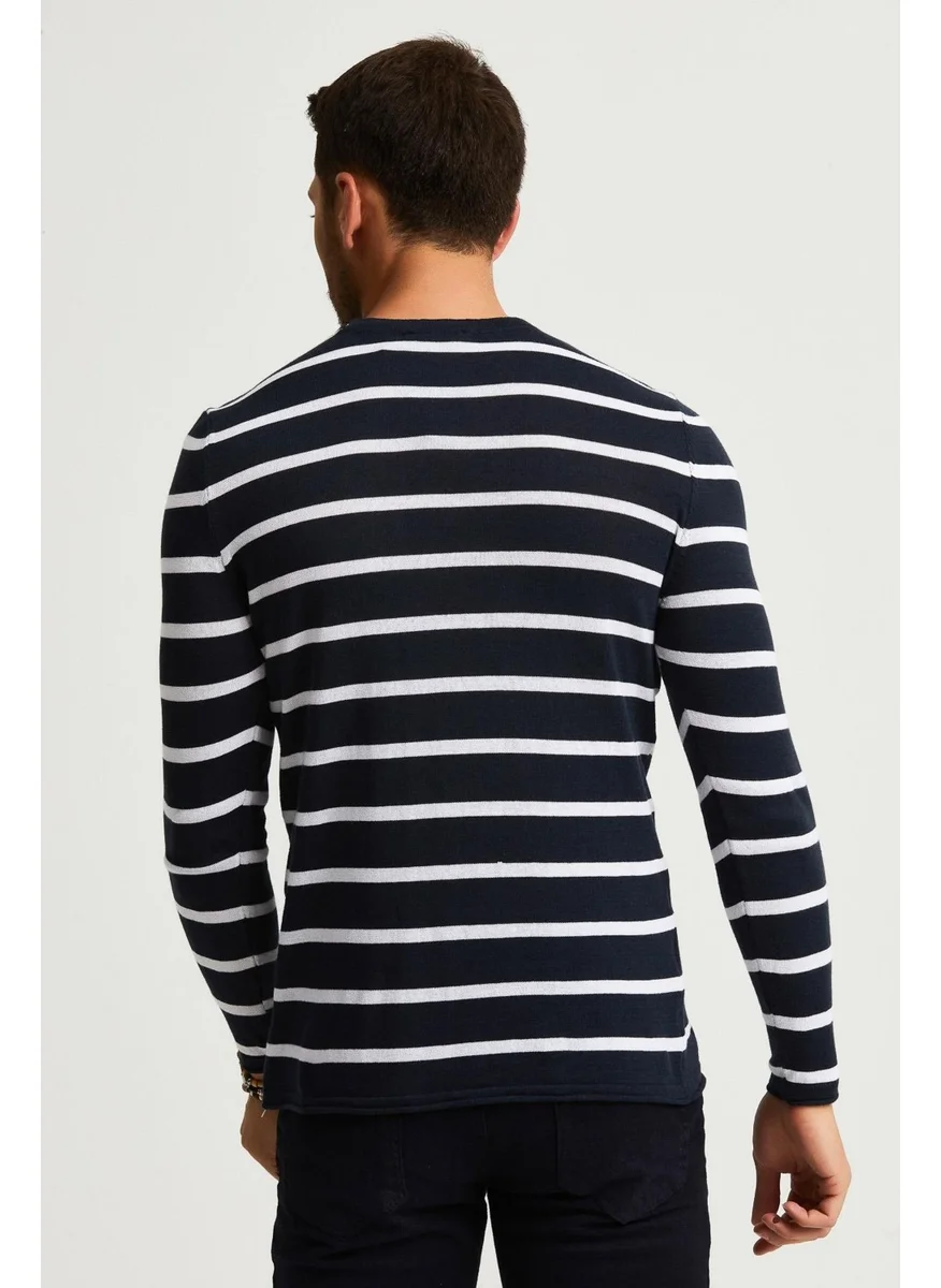 الكسندر جاردي Striped Sweater (E22-5710)