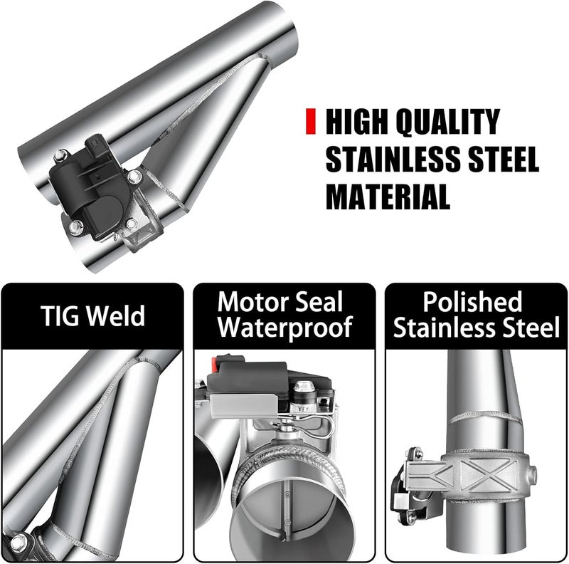 Peastorm Electric Exhaust Cutout Kit - Image 4